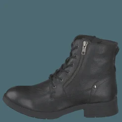 451-5010 Leather Warm Lined Black