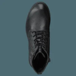 451-5010 Leather Warm Lined Black