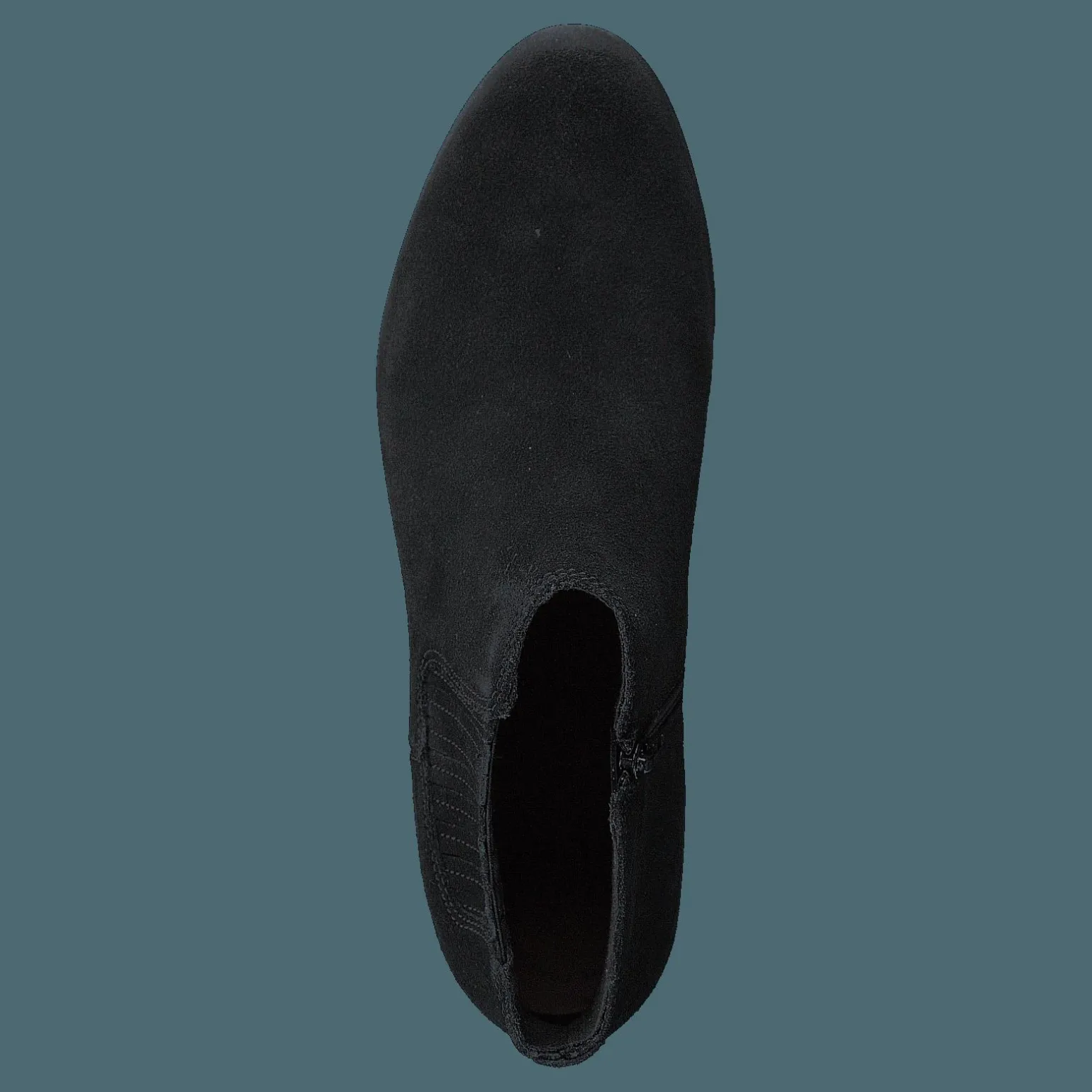 Adreena Flora Black Suede