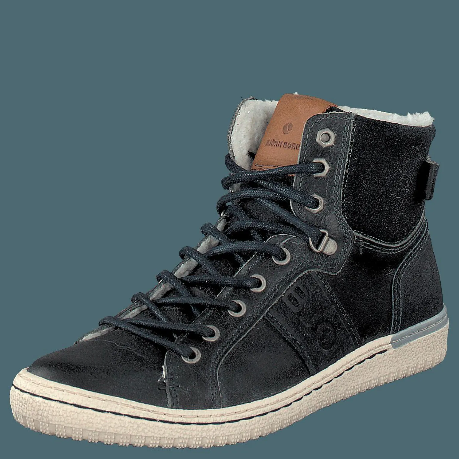 Alec Mid Fur Navy