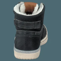 Alec Mid Fur Navy