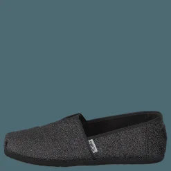 Alpargata Youth Black Iridescent Glimmer
