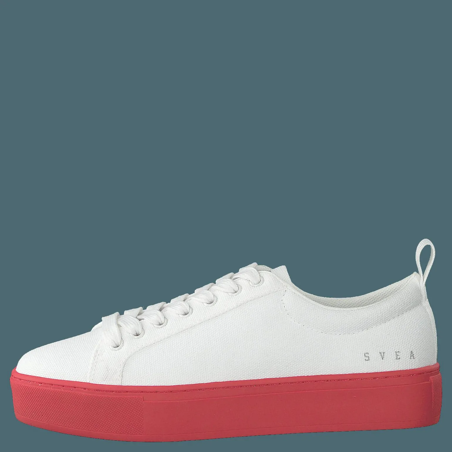 Arlo Three Antique White, Red Outsole