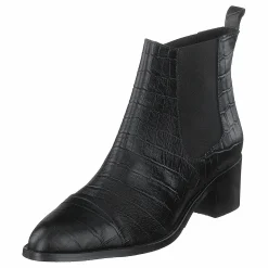 Biacarol Croco Dress Chelsea Black