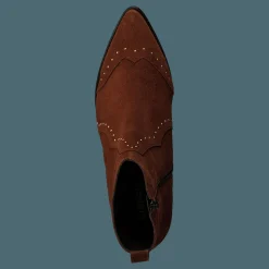 Biadora Western Ankle Boot Cognac 1