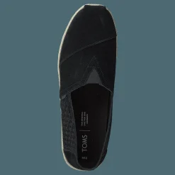 Black Suede Emb/rope Mn Alpr E Black