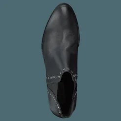 Cade Bootie Black Leather