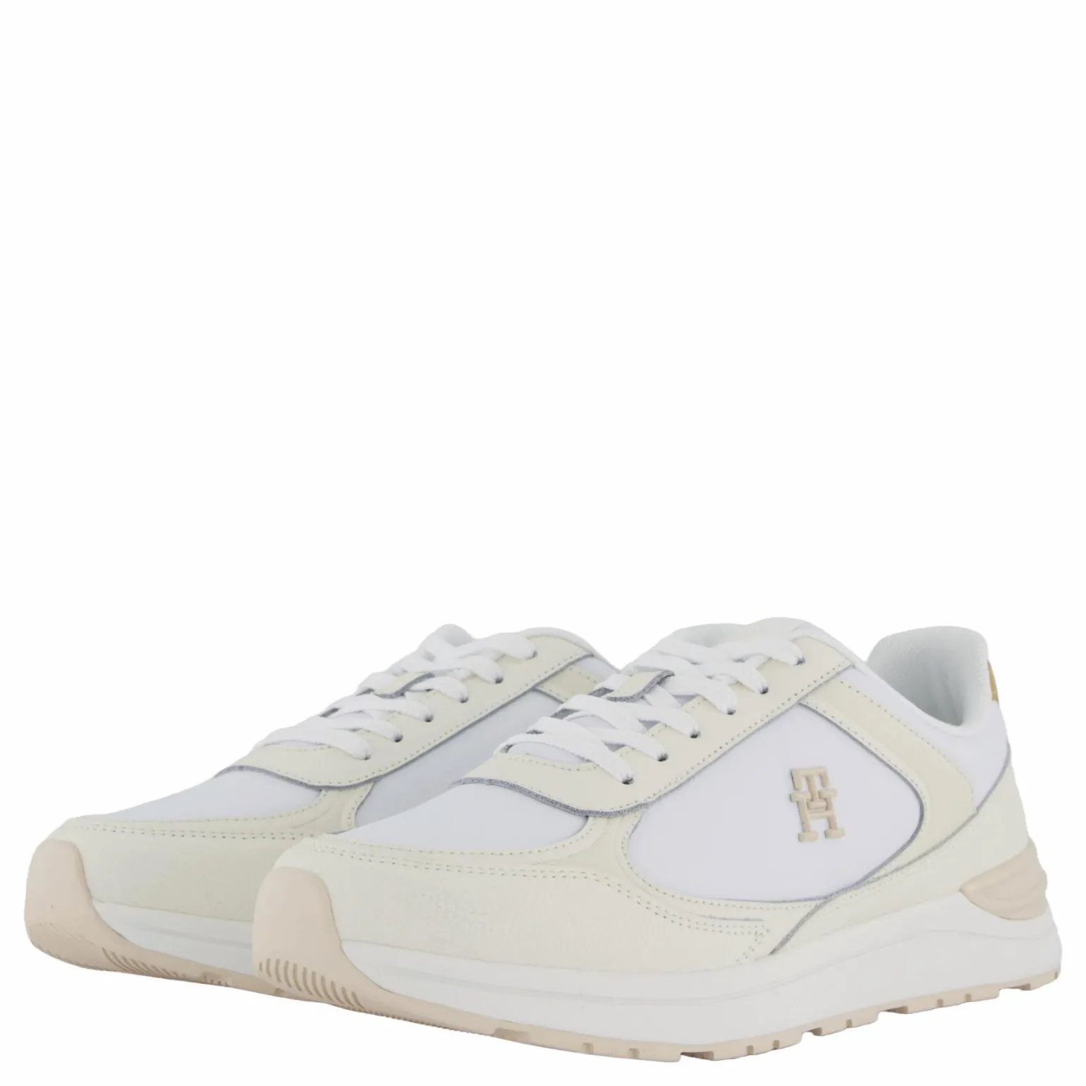 Casual Fashion Runner Lthr White