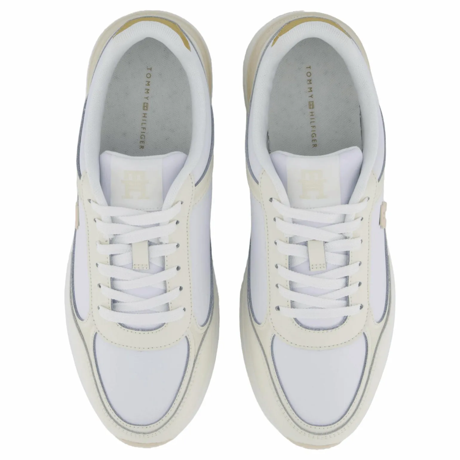 Casual Fashion Runner Lthr White