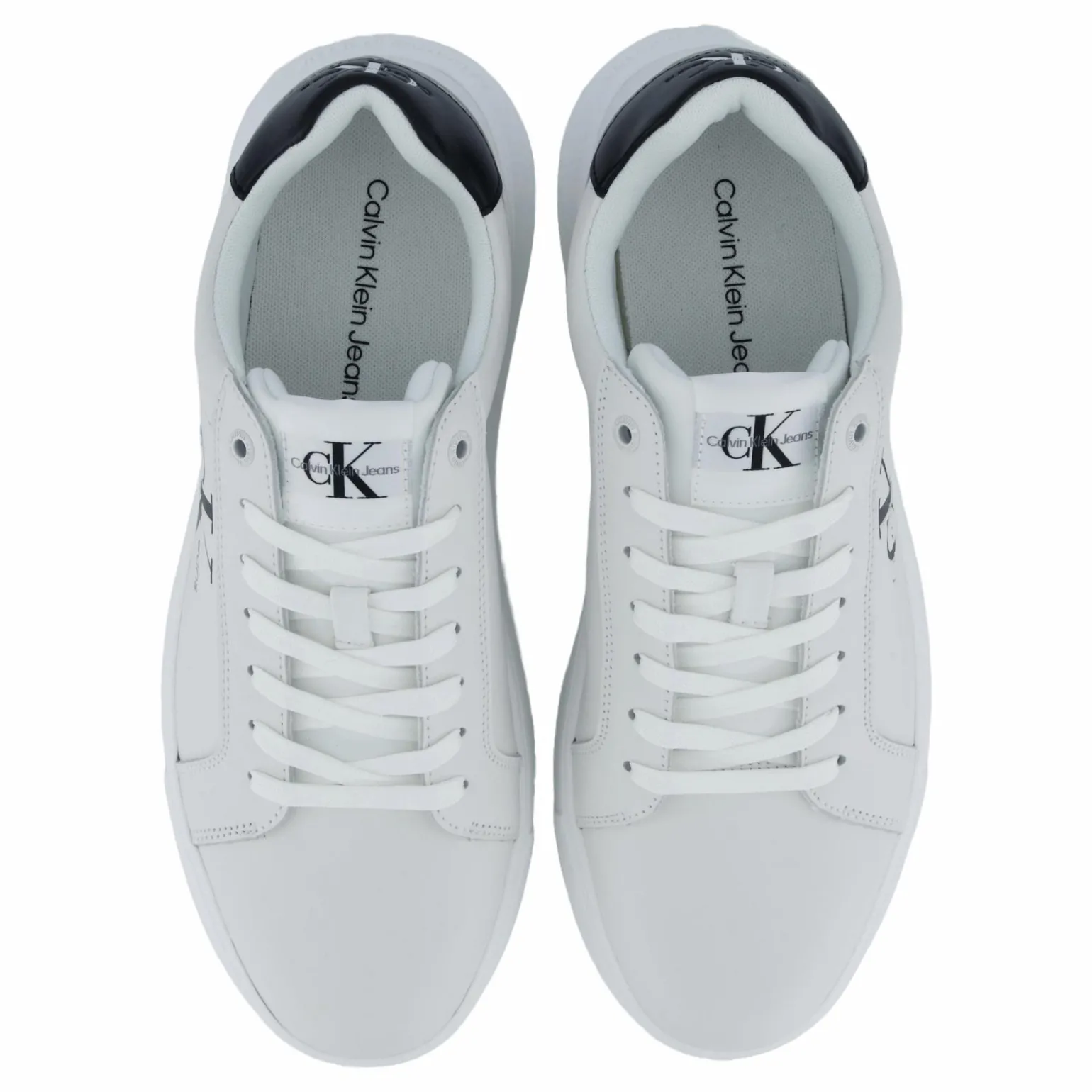 Chunky Cupsole Mono Lth Bright White/black