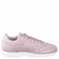 Cl Lthr Ashen Lilac/white