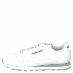 Cl Lthr White/Lt. Grey