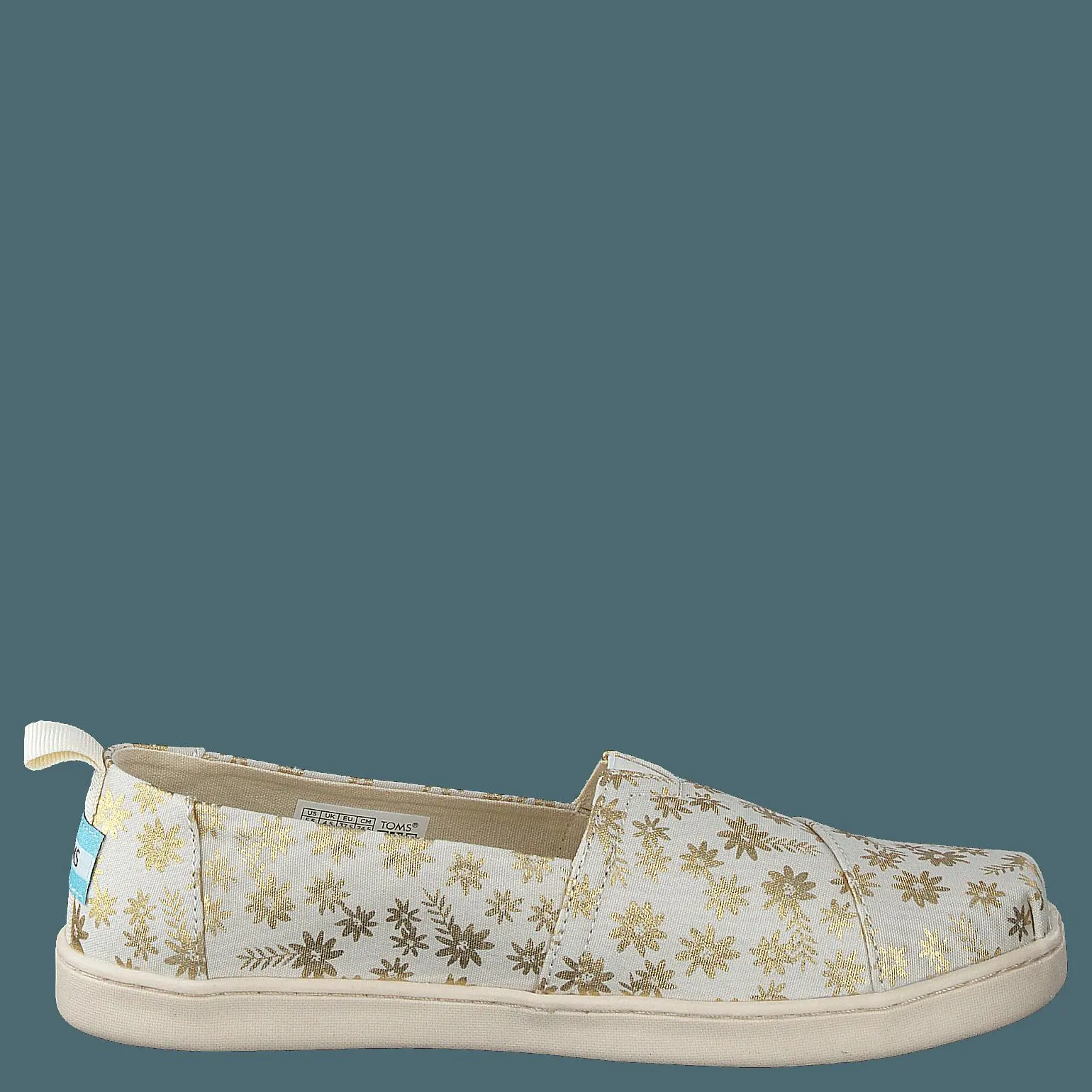 Classic Alp Foil Floral Blooms Natural Gold