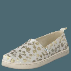 Classic Alp Foil Floral Blooms Natural Gold