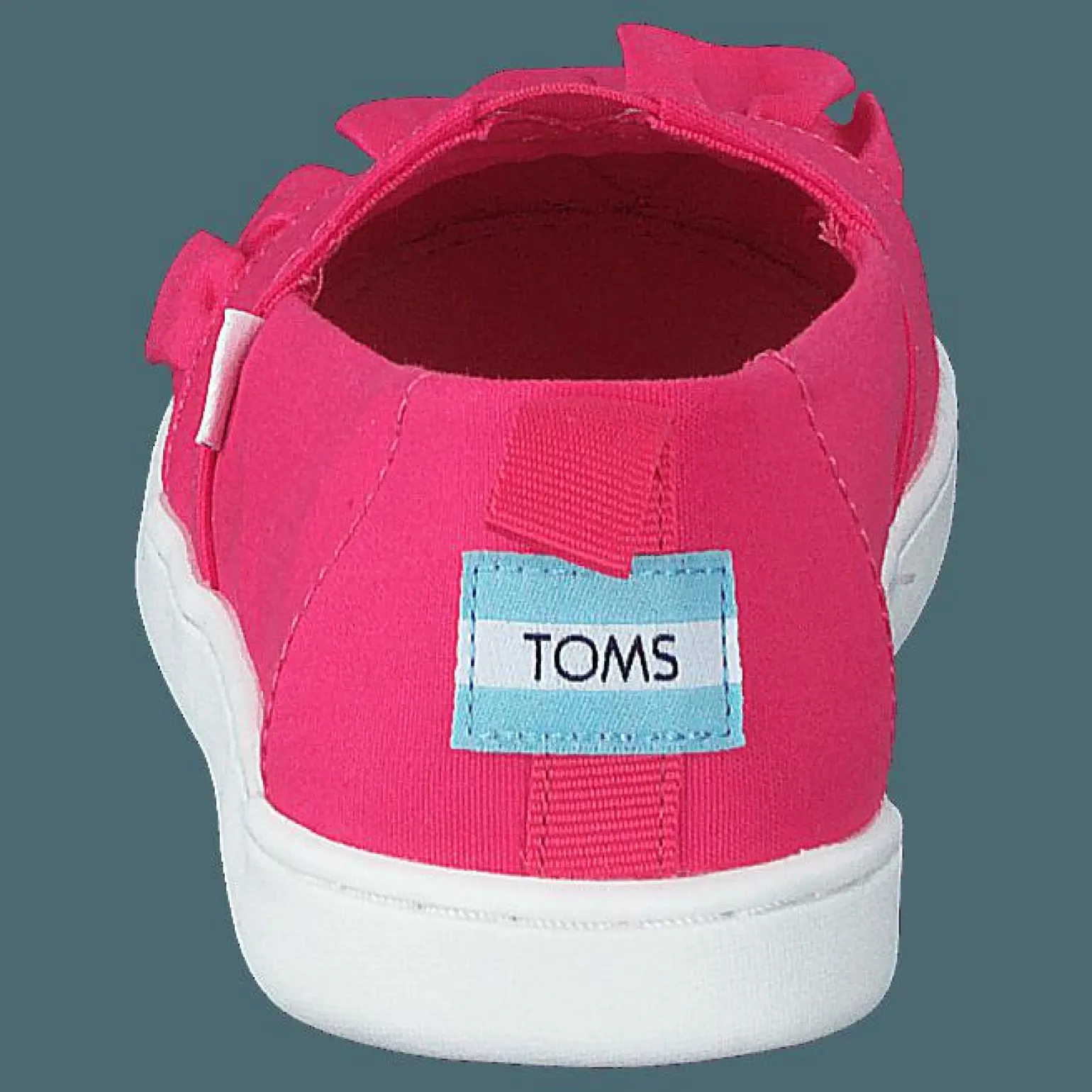 Classic Canvas Ruffle Youth Raspberry