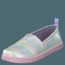 Classic Iridescent Stripe White
