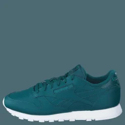 Classic Leather Hertea/White/Seatea