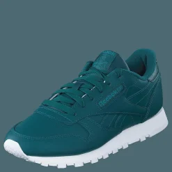Classic Leather Hertea/White/Seatea