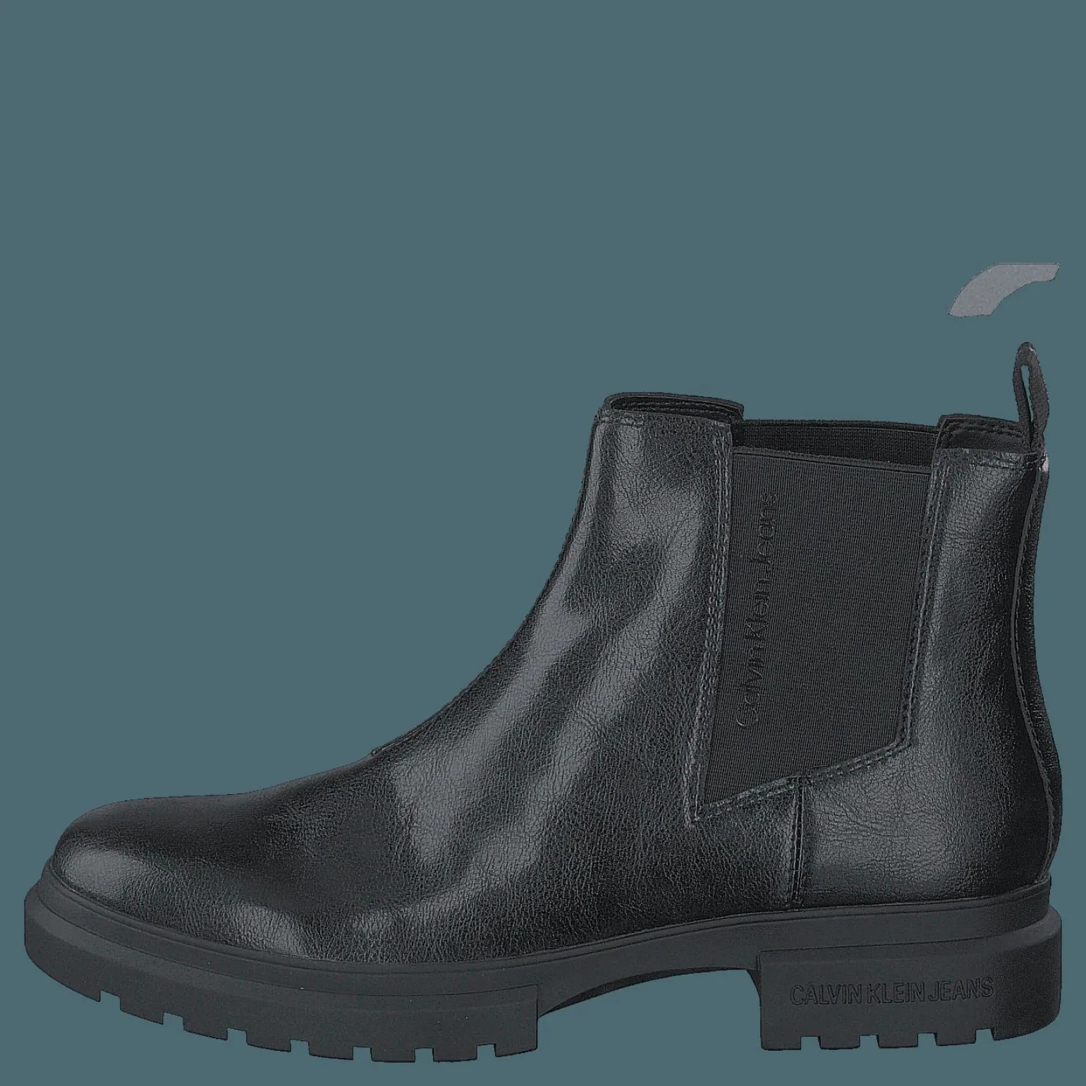 Cleated Chelsea Boot Black