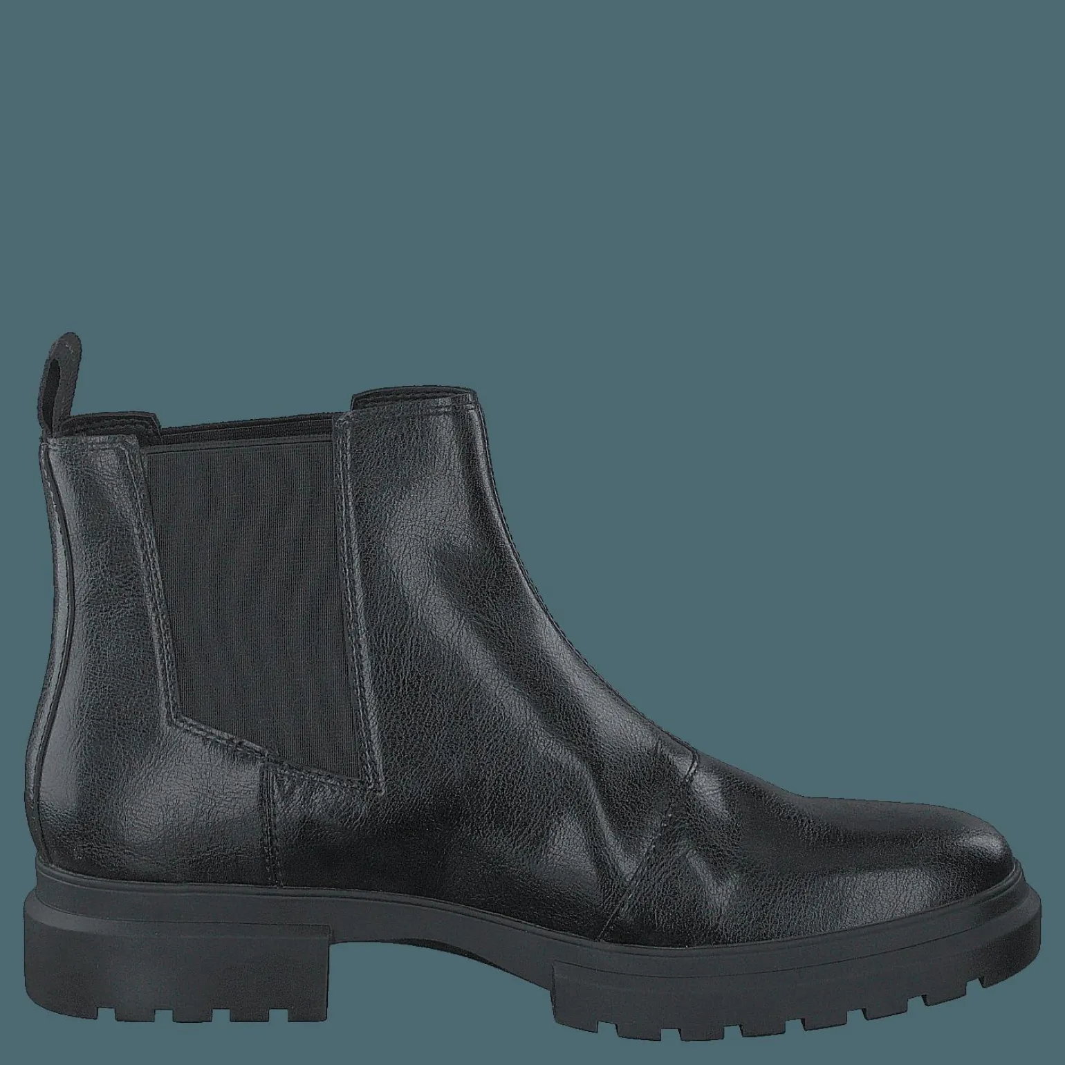 Cleated Chelsea Boot Black