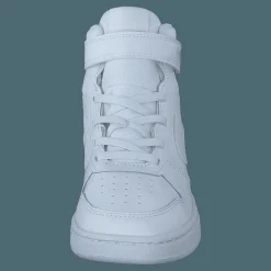 Court Borough Mid 2 Little Kids' Shoes WHITE/WHITE-WHITE