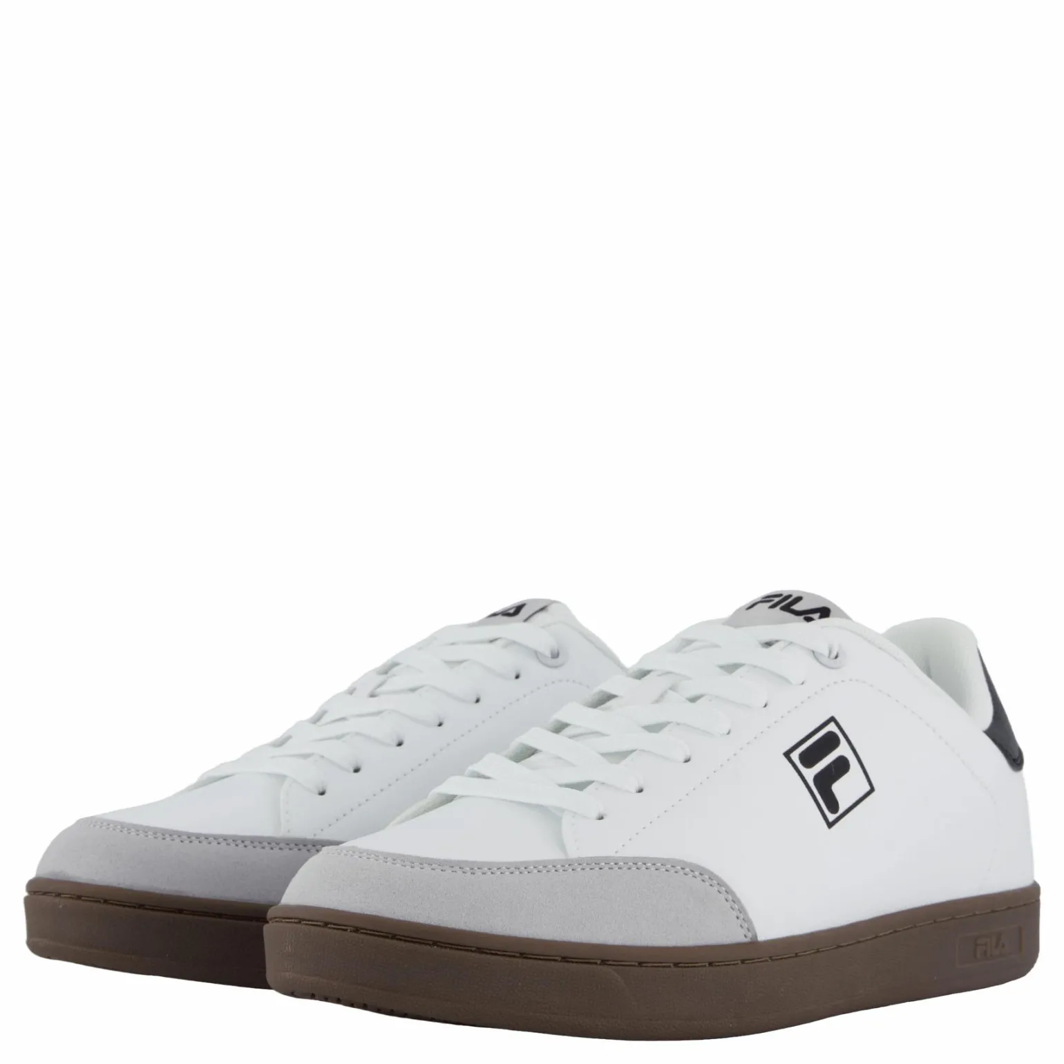 Courtbay Wmn White-black