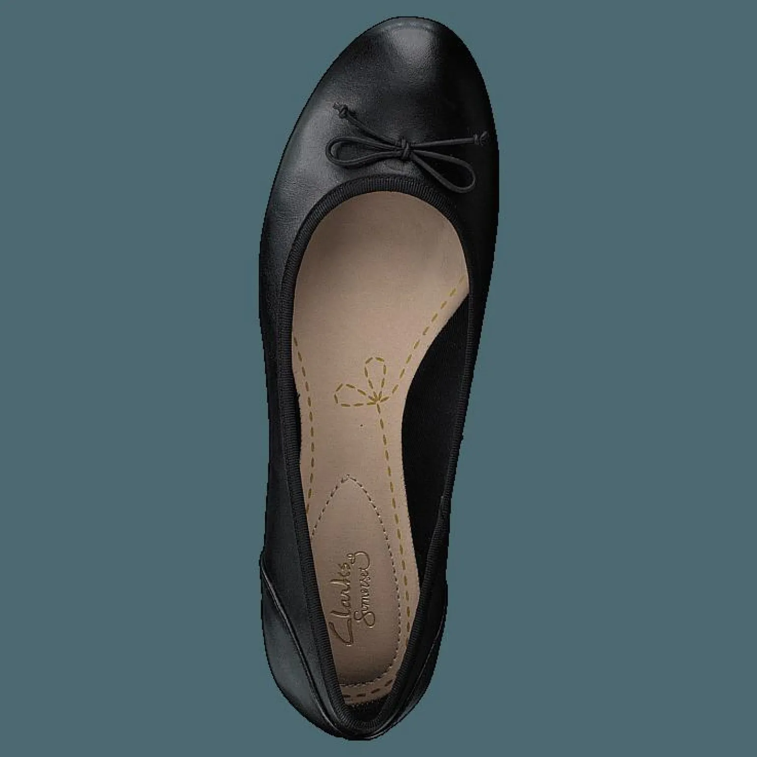Couture Bloom Black Leather