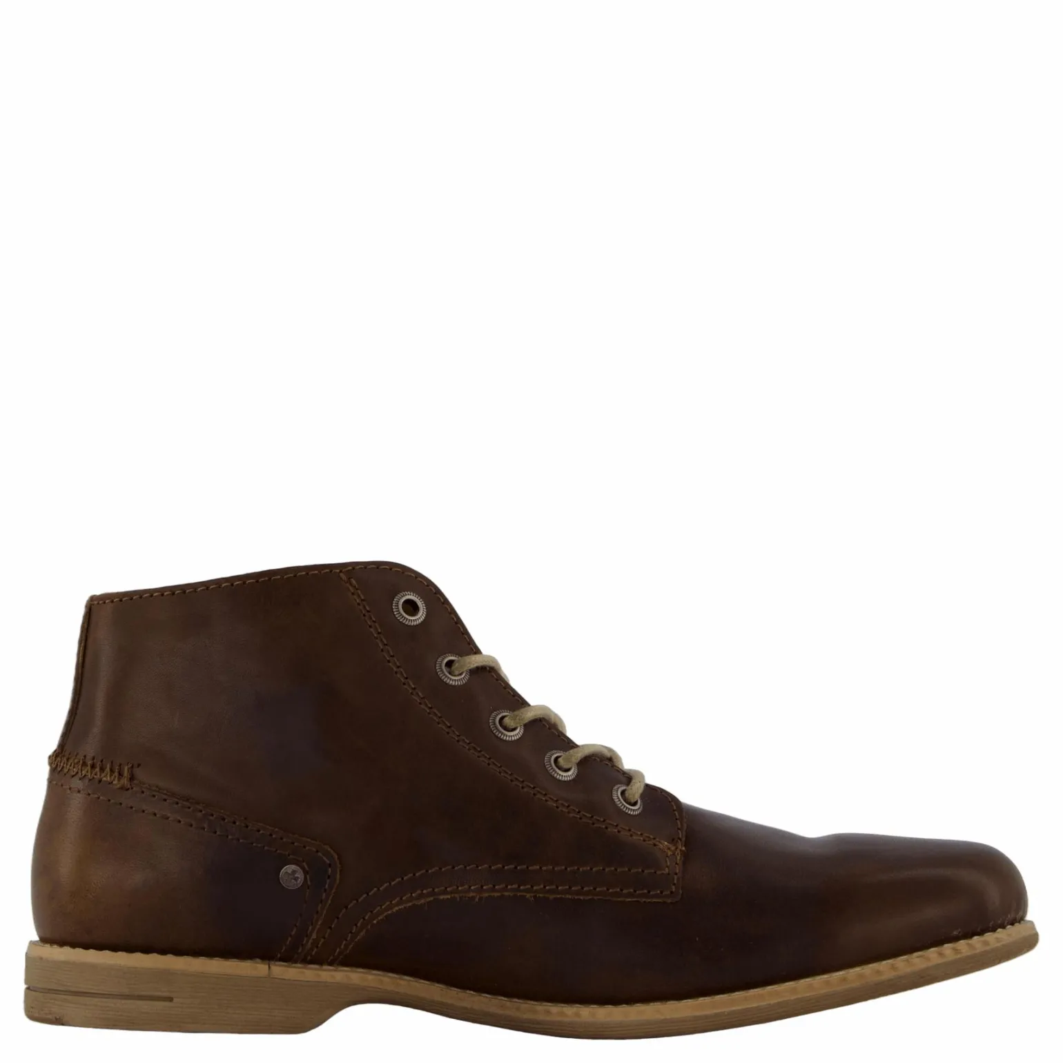 Crasher Leather Shoe Cognac Texas