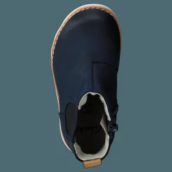 Crown Halo T Navy Leather