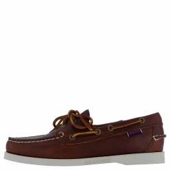 Docksides Portland Waxed W Brown