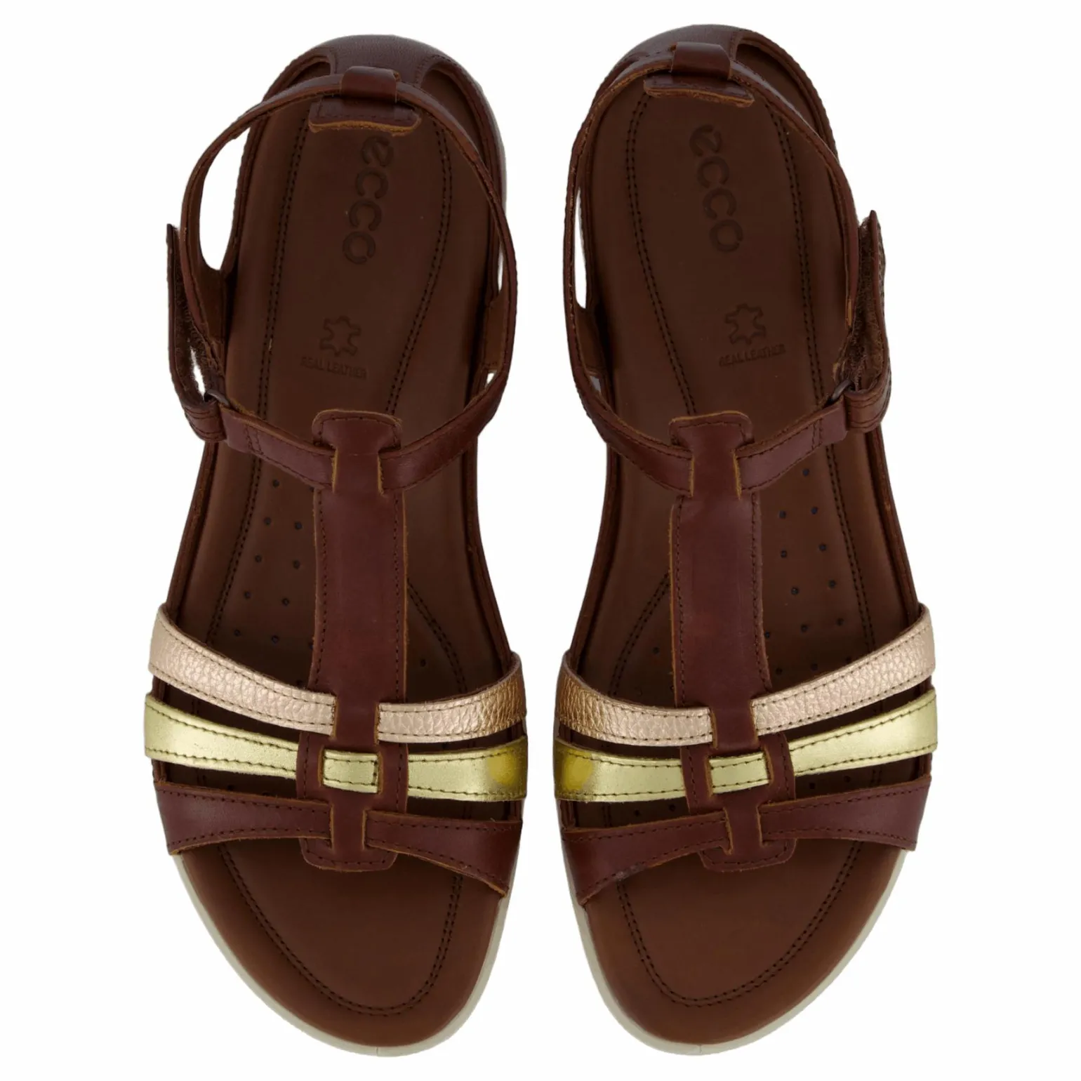 Ecco Flash Mink/gold/hammered Bronze