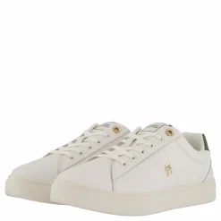 Elevated Essent Sneaker Monogr Ancient White