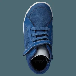 Emery Beat T Blue Suede