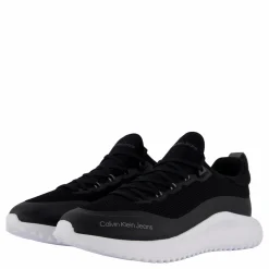 Eva Runner Sock Low Knit Mtr Black/white/ Charcoal Grey