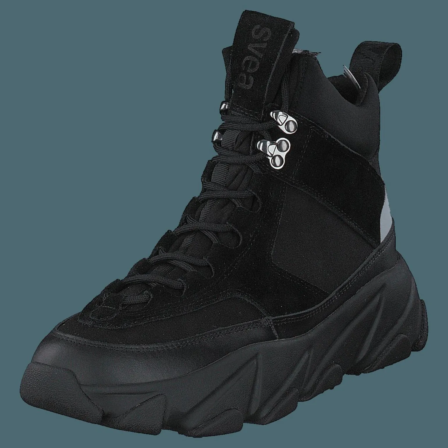 Fire Sneaker Boots Black