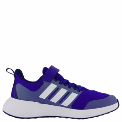 FortaRun 2.0 Cloudfoam Elastic Lace Top Strap Shoes Lucid Blue / Cloud White / Blue Fusion