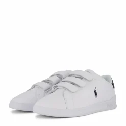 Heritage Court II Leather Sneaker White / Navy