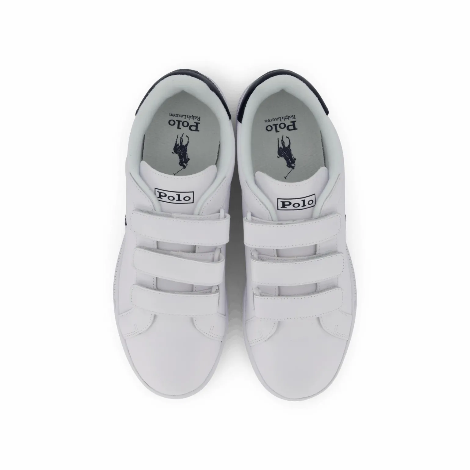 Heritage Court II Leather Sneaker White / Navy