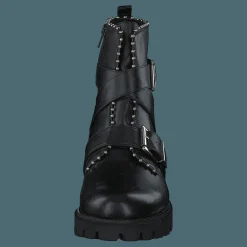 Hoofy Black Leather