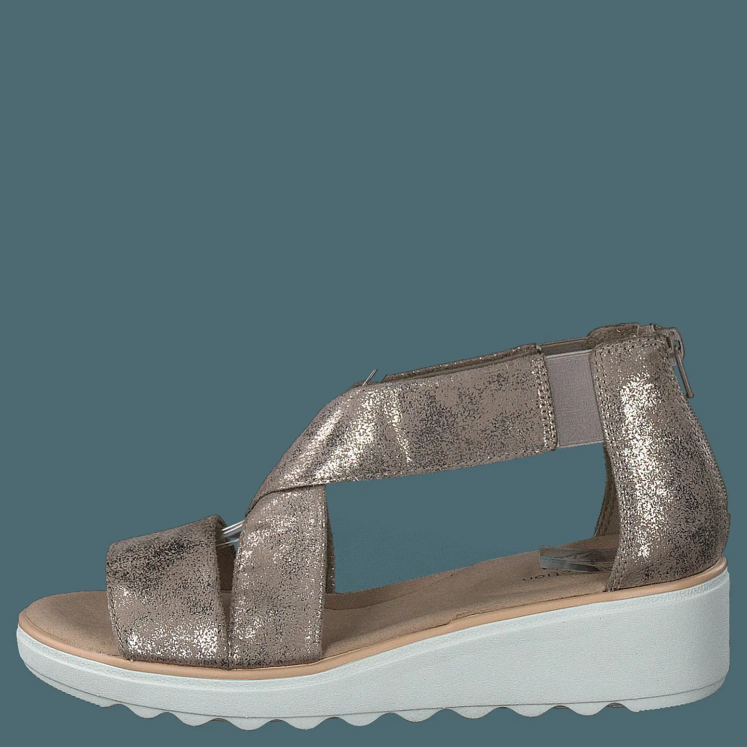 Jillian Rise Pewter Metallic