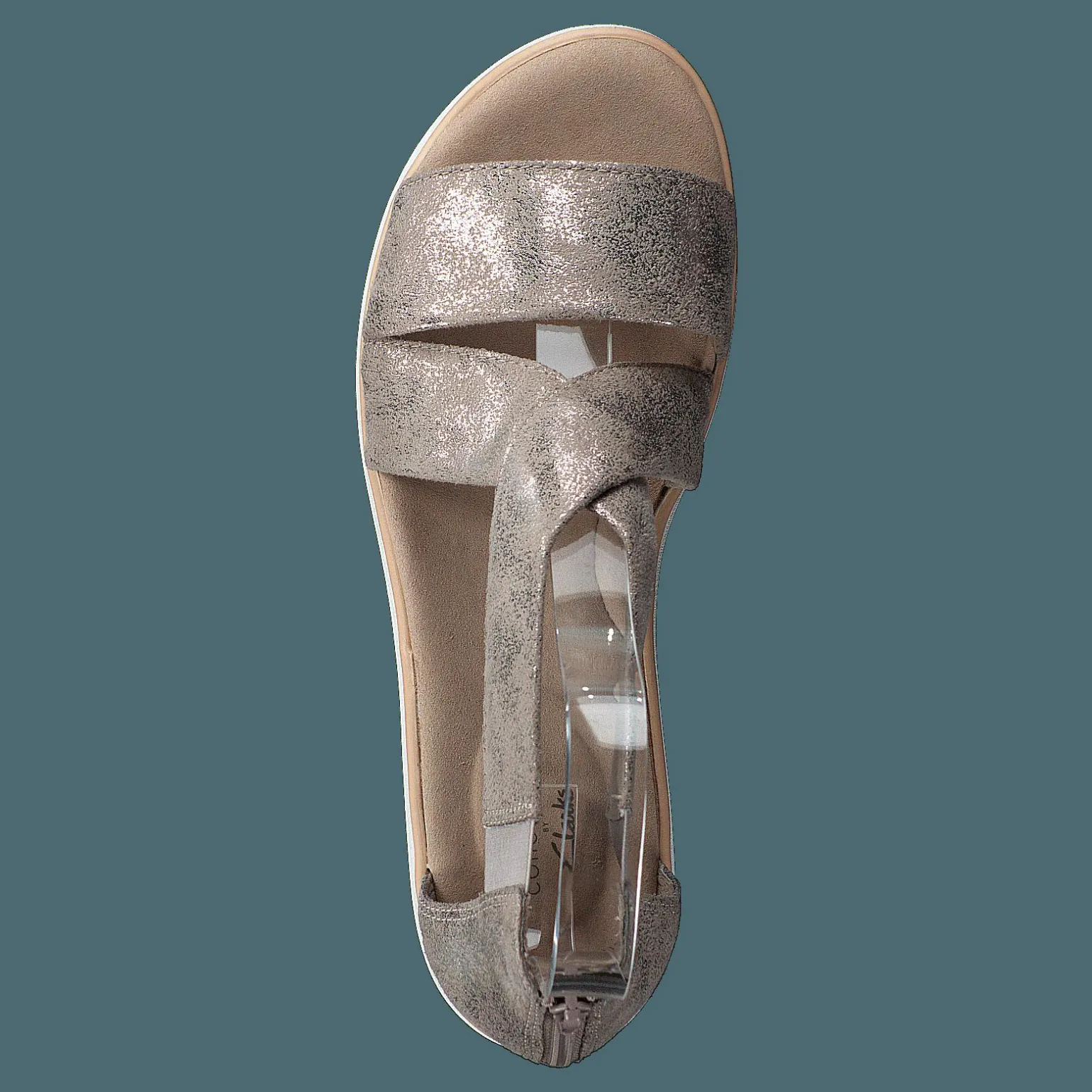 Jillian Rise Pewter Metallic