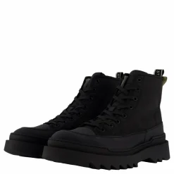 Kamiki High U Textile Black