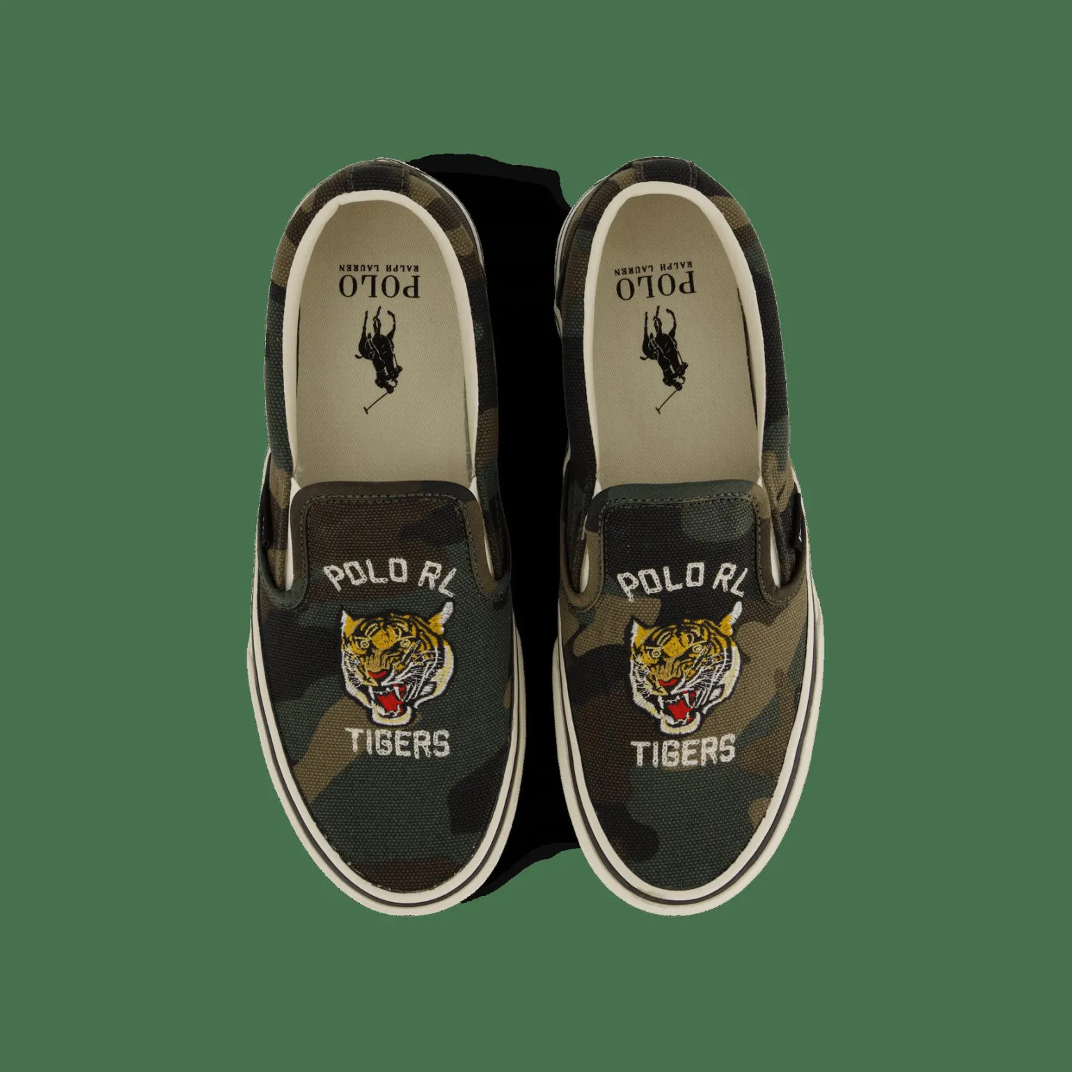 Keaton Camo Canvas Slip-On Sneaker Camo Tiger