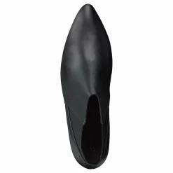 Laina Violet Black Leather