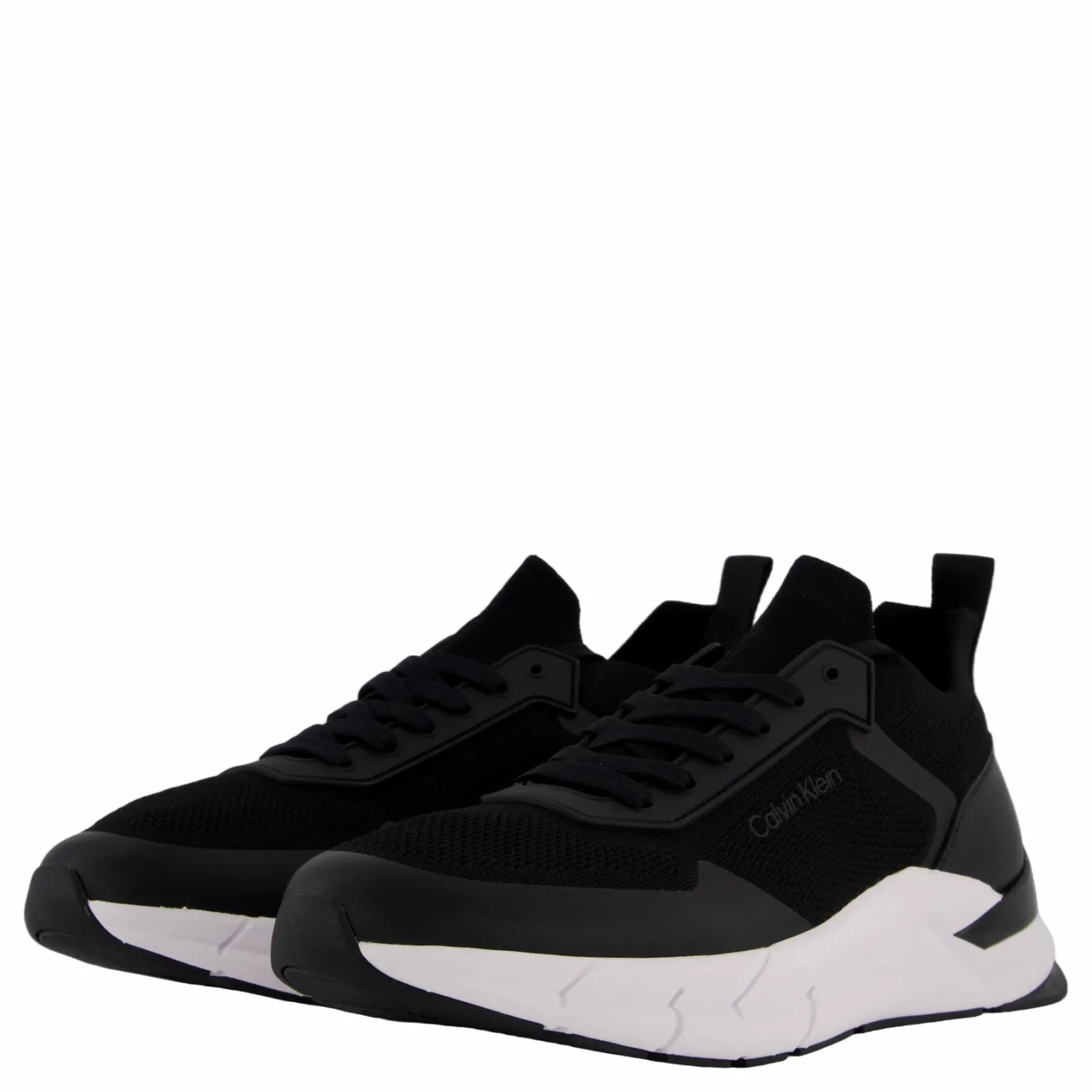 Low Top Lace Up Mix Ck Black