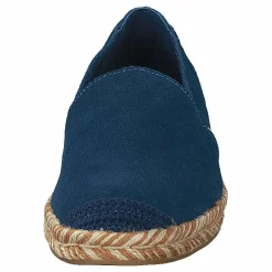 Majolica Blue Suede Wm Pismo E Blue