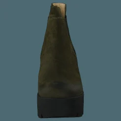 Mid Platform Boot Green