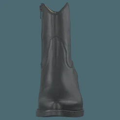 Mid Zip Boot Black