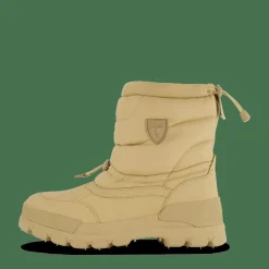Oslo Quilted Ripstop & Leather Boot Sand Dune