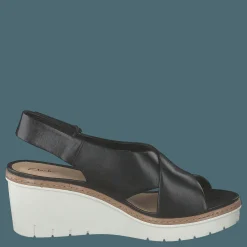 Palm Candid Black Leather